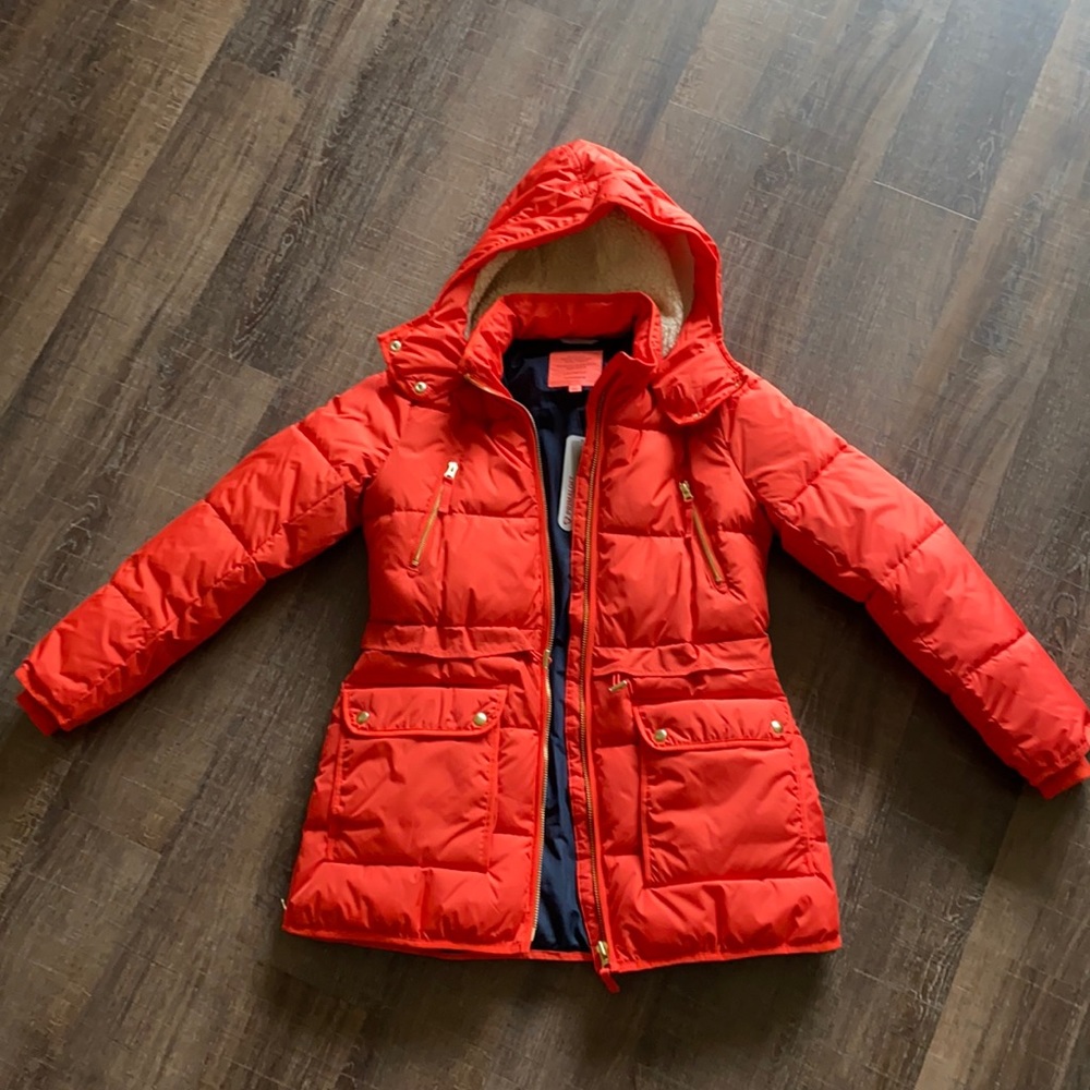 J. Crew signature puffer
